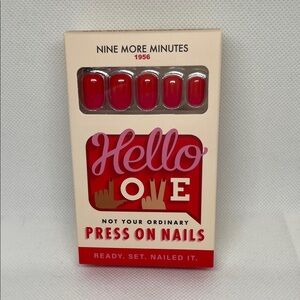 Hello Love Press On Nails - Nine More Minutes